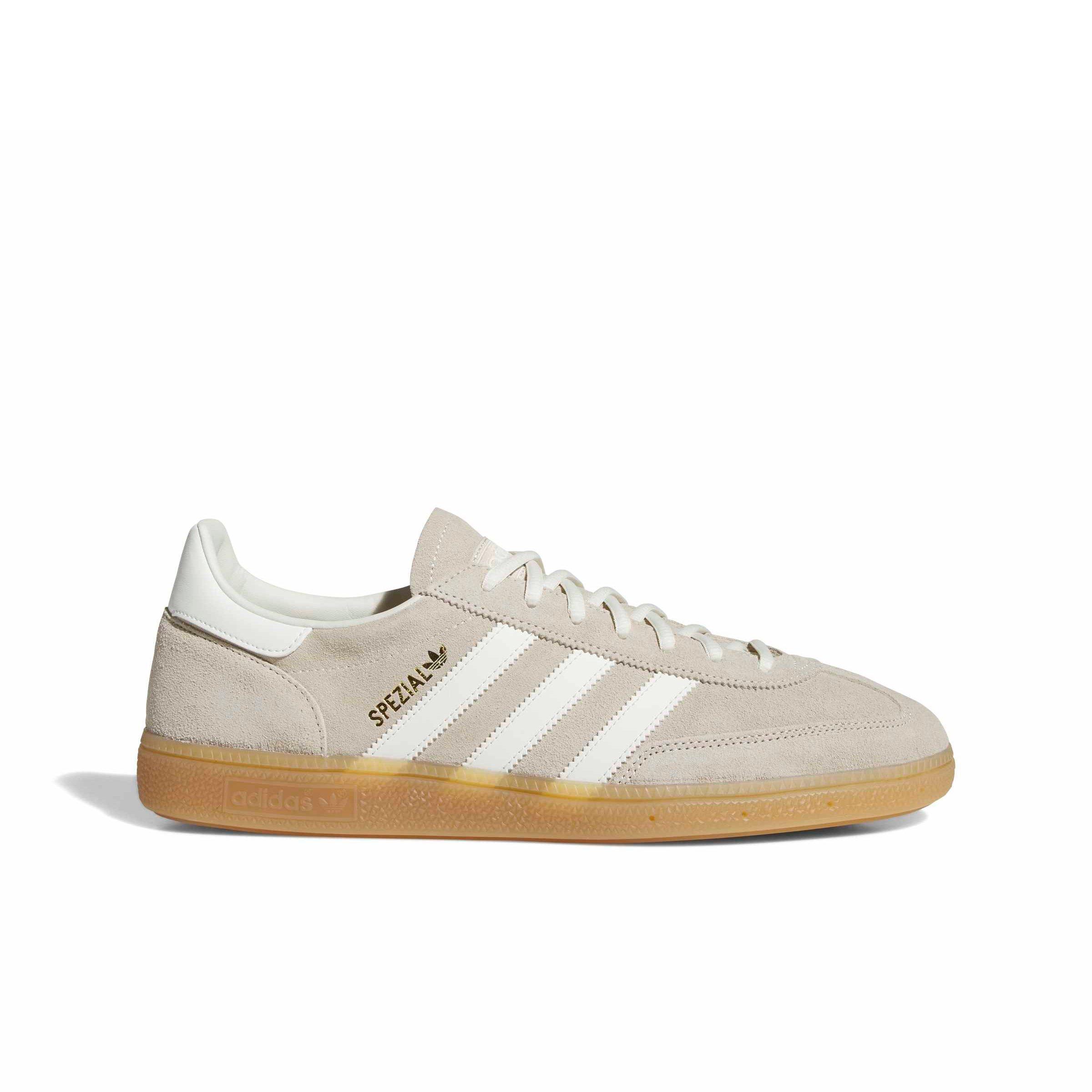 adidas Originals Handball Spezial "Khaki Three/Off White/Gum 4" Men's Shoe - KHAKI/OFF WHITE/GUM